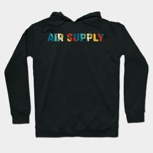 Retro Color - Air Supply Hoodie